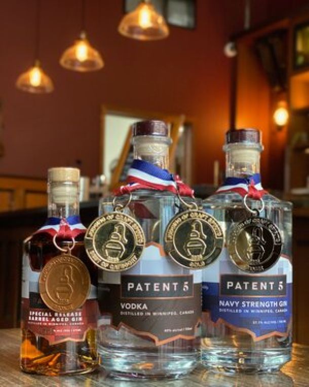 Patent 5 Medals